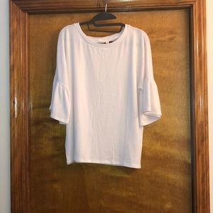 Gap white soft spun top